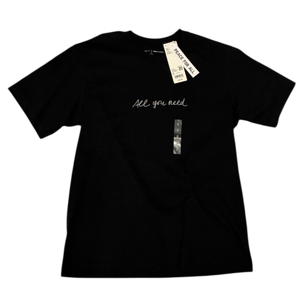 Uniqlo x Peace For All - Herzog & De Meuron - Black Graphic NWT  T-Shirt